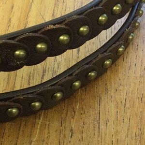 Elise M double length Leather Belt